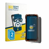 BROTECT - privacy screenprotector voor Blackview Rock 2 - Folie Beschermfolie Blauwlichtfilter 2 Stuks