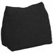 vidaXL Coussin de dossier Tissu Noir 45 x 35 x 20 cm