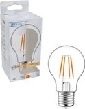 Shada LED Lamp E27 - Helder glas - Warm wit licht - 470 lm