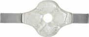 Fashy Gmbh Coussin gel - chaud/froid - pour genou et coude - 30 x 21 cm - Blanc