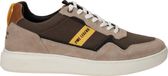 PME Legend Heren Sneakers PME Legend Deltar Espresso Beige - Maat 41