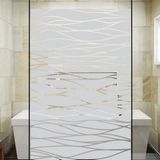 Ambiance Sticker Privacy Raamfolie - DE OCEAAN - Zelfklevende raamfolie voor ramen en douchedeuren - 170x95cm