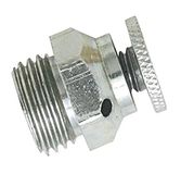 Boutté V5N radiator ontluchter met stuur, diameter 13 nikkel, 05 x 10, zilverkleurig