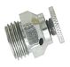 Boutté V5N radiator ontluchter met stuur, diameter 13 nikkel, 05 x 10, zilverkleurig