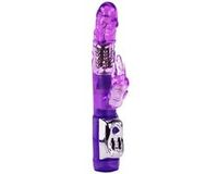BAILE Clitoris & G-spot vibrator – Rabbit BAILE US SUPER – batterijen, siliconen - ONESIZE