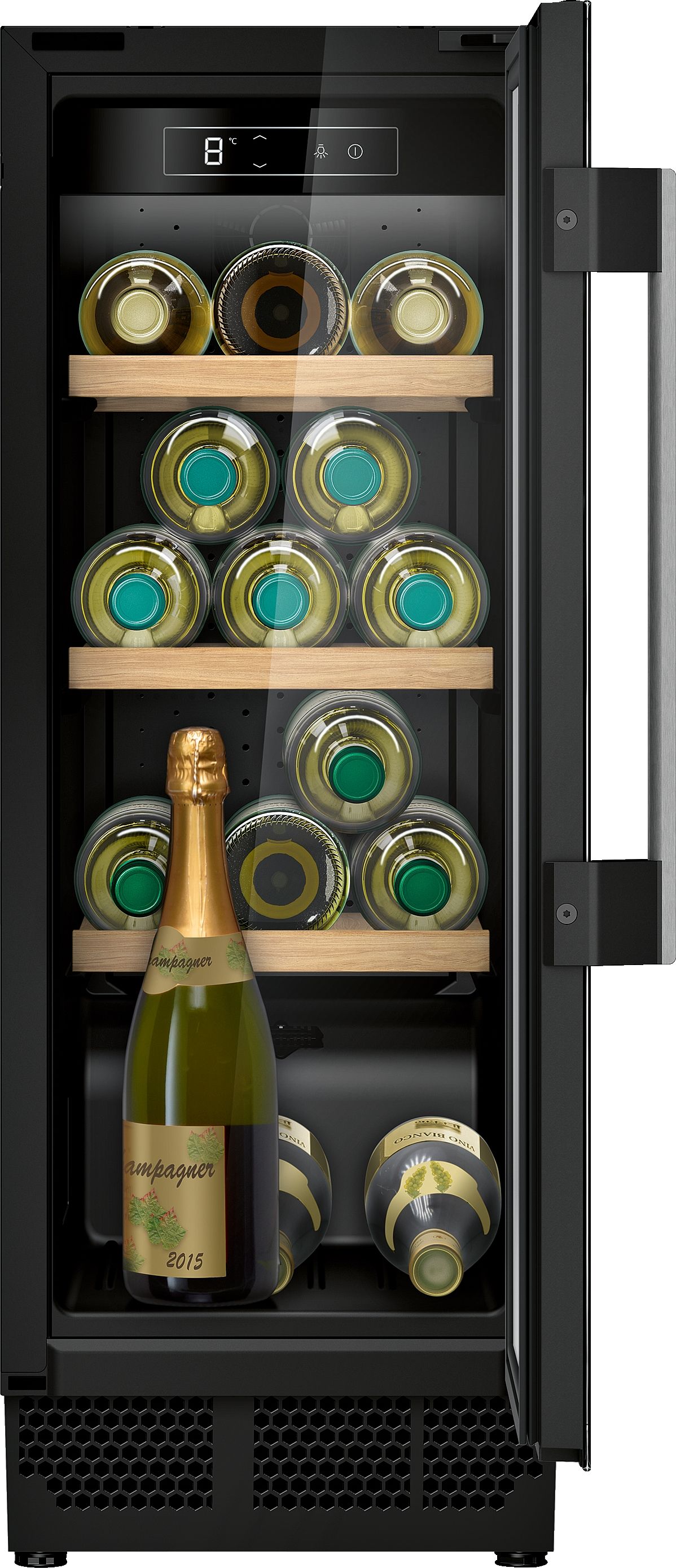 Neff KU9202HF0 Built-in Wine Cooler - Black - 21 Bottles