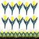 10 Pièces Bordure de Jardin Décoration Forme Fleur Artificielle