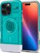 Spigen Classic C1 MagFit Hoesje Geschikt voor Apple iPhone 16 Pro - Blauw