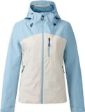 Dare2B Torrek III Waterdichte Stretch Wandeljas met Capuchon voor Dames Blauw