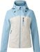 Dare2B Torrek III Waterdichte Stretch Wandeljas met Capuchon voor Dames Blauw