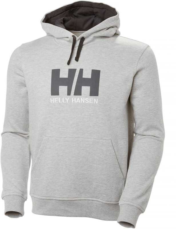 Helly Hansen Logo Midlayer Heren grijs XL 2018 Sweatshirts & Trainingsjassen