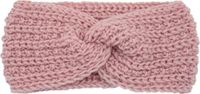 Jumada's Roze Winter Fashion Haarband Oorwarmers als Hoofdband Wol Unisex Volwassenen