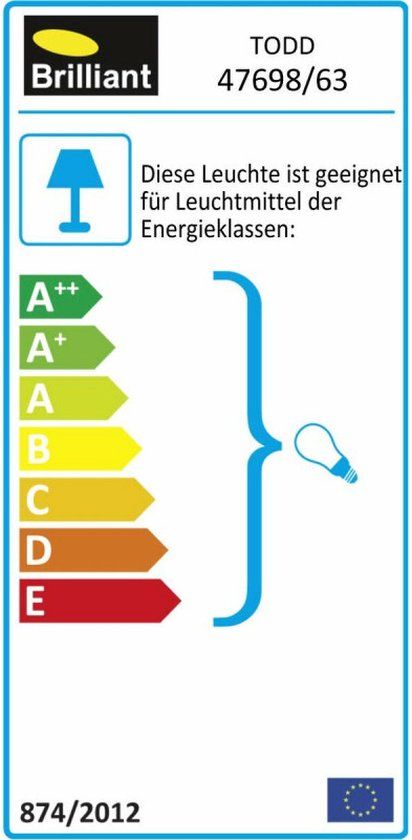 Brilliant TODD - Buiten wandlamp met bewegingssensor - Antraciet