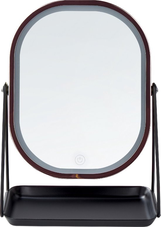 DORDOGNE - Tafel spiegel - Rosegoud - Metaal