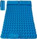 Unyqoos® Ultralichte Zelfopblazende Tweepersoons Matelas de camping avec coussin confortable et pompe à pied rapide
