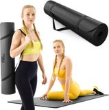Trex Sport TX-019NGM - Oefenmat - NBR - 190×80 cm - 10 mm - Zwart