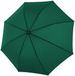Doppler Bristol Stok paraplu 87 cm - 103cm Diameter - solid green