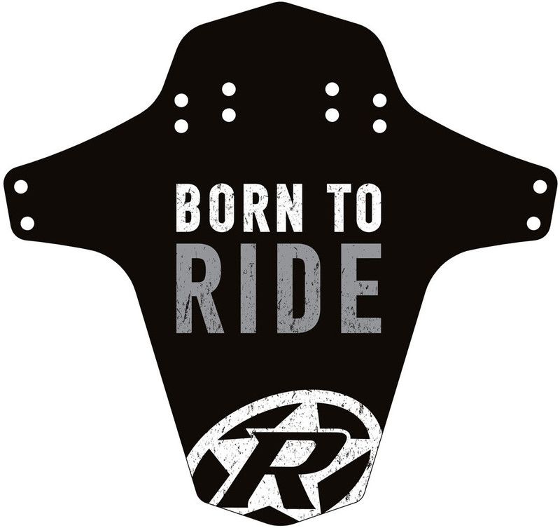Reverse Born to Ride Spatbord - zwart/grijs