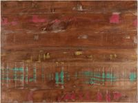vidaXL Tafelblad rechthoekig 80x70x2,5 cm massief gerecycled hout