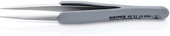 Knipex 92 21 10 ESD Precisiepincet ESD Spits 123 mm