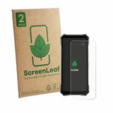 ScreenLeaf 2 Stuks Screenprotector voor Doogee S300 Plus - Hoogwaardige Beschermfolie transparant