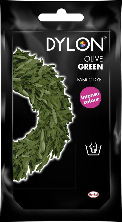 DYLON Handwas Textielverf - Olive Green - 50g
