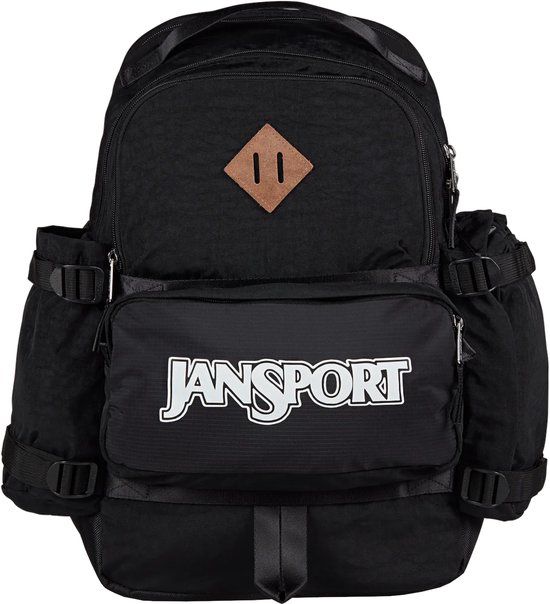 JanSport Seattle Pack Backpack, Unisex, Zwart, Polyester, 32.5 cm x 47.3 cm, 34L