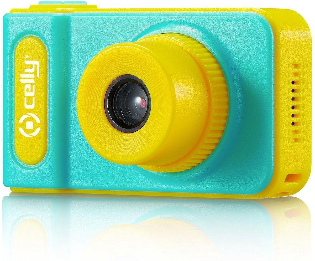 Celly Camera Kids 8 X 4,5 X 5,5 Cm Microusb Blauw/geel