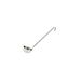 Professionele LOUIS TELLIER Professionele pollepel van roestvrij staal, diameter 11 cm, inhoud 300 ml