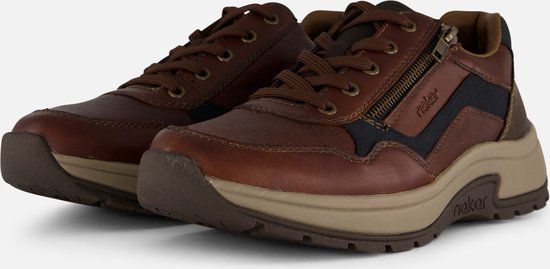 Rieker Sneakers bruin Leer - Maat 43