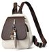 Icecat Petit sac à dos antivol en cuir polyuréthane