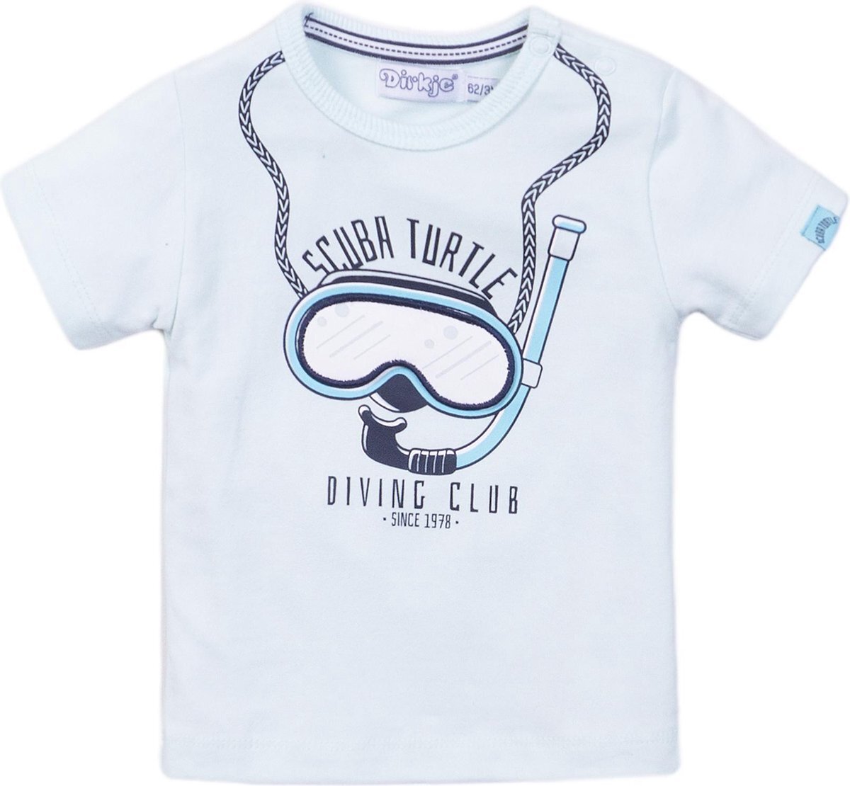 Dirkje E-SURF DIVING CLUB Baby Jongens T-Shirt - Maat 86