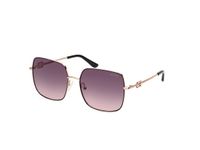Guess GU7906-H Zonnebril Dames Rosékleurig/Paars Metaal/RVS Vierkant