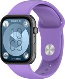 By Qubix Qubix Siliconen sportband Paars voor Huawei Watch Fit 5 / 4 / 3
