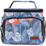 FANDARE Sac à lunch Sac isotherme Sac à lunch Sac thermique Sac de glace Sac de pique-nique Sac à lunch Sac isotherme Étanche pour hommes femmes travail voyage Bleu