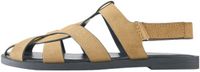 Next - Dames - Forever Comfort® leren vissersballerina's - Bruin
