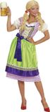 Widmann Boeren Tirol & Oktoberfest Kostuum Beierse Dirndl Paars / Groen Vrouw Small Bierfeest Verkleedkleding