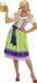 Widmann Boeren Tirol & Oktoberfest Kostuum Beierse Dirndl Paars / Groen Vrouw Small Bierfeest Verkleedkleding