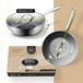 BE Living RVS Pannenset 3-delig - Zilver