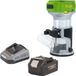 Procraft POB24bb accu multifunctionele frees 20 V 6 / 8 mm borstelloos + 1x accu 4,0 Ah + oplader