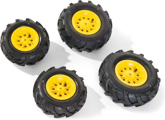 Rolly Toys 409860 Luchtbanden voor RollyJunior en RollyFarmtrac Tractoren Geel