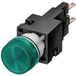 Siemens 3SB2204-6BC06 Voyant lumineux Avec douille, Pour montage frontal, Rond Rouge 60 V 1 pièce(s)