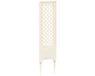 vidaXL Trellis met Spike PP Blanc