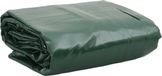 vidaXL - Zeil - 650g/m² - Groen - 3 x 3 m - Canvas met PVC-coating