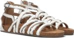Ton & Ton Meisjes Sandalen - Valentina - Wit - Leatherlook - Maat 39