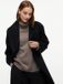 Tommy Hilfiger Shawl Collar Wool Blend Relaxed Coat Dames Zwart 32