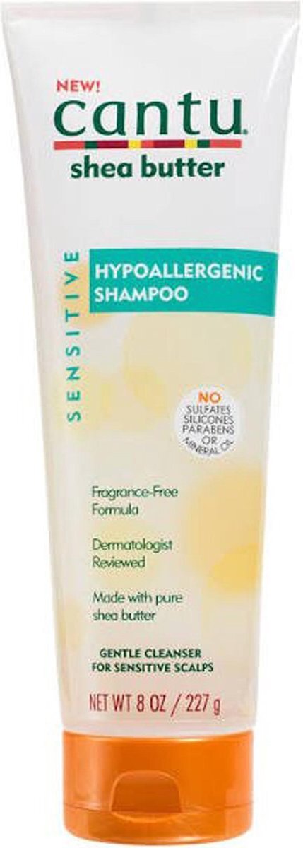 Cantu shea butter sensitive hypoallergenic shampoo 227g sulfate free
