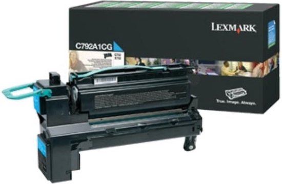 Lexmark C792A1CG Tonercartridge - Cyaan