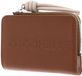 COCCINELLE Leren portemonnee Myrtha Maxi Log Wallet Cognac / Rosette bruine