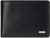 Redolz Leather Essentials QF portemonnee RFID leer 12 cm uitklapbaar - Volwassenen - Horizontaal - classic black